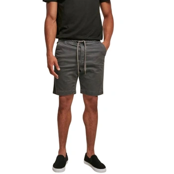 Spodenki męskie Urban Classics Stretch Twill bawełniane chino szare