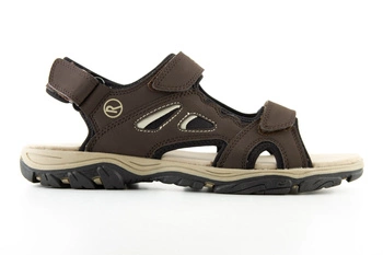 Sandały męskie Regatta Holcombe Vent brązowe sportowe lekkie