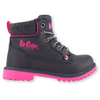 Buty dziecięce Lee Cooper trapery zimowe granatowe