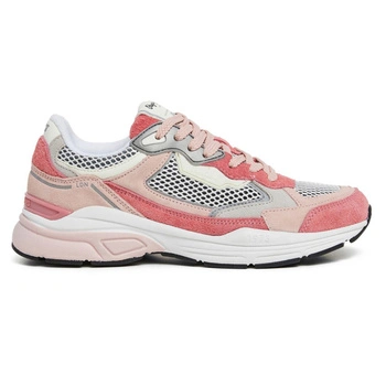 Buty damskie Pepe Jeans Dave Rise sneakersy różowe skórzane