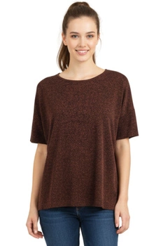 Bluzka damska Undercolors Of Benetton metaliczna luźna