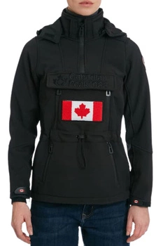 Kurtka damska Canadian Peak Toka trekkingowa softshell czarna