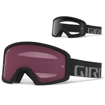 Gogle rowerowe Giro Tazz™ MTB dwie szyby S2/S0 czarne