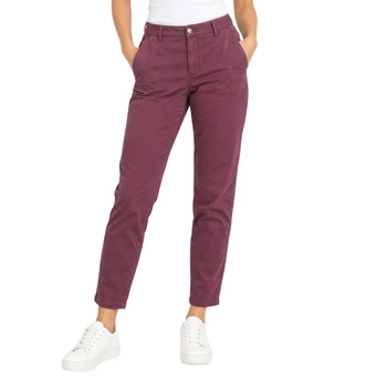 Spodnie damskie Calvin Klein Jeans chinosy śliwkowe r. W28 L32