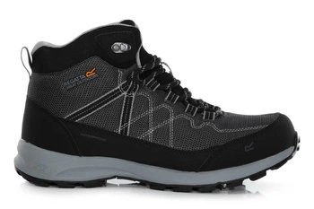 Buty męskie Regatta Samaris Lite trekkingowe wodoodporne szare