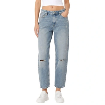 Spodnie damskie Loft The Original jeansy boyfriend proste niebieskie r. W28 L27