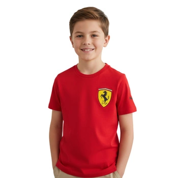 Koszulka dziecięca Puma Ferrari Alonso Fan oficjalna czerwona