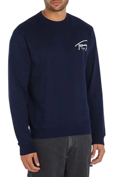 Bluza męska Tommy Jeans Regular Entry Graphic Crew dresowa klasyczna granatowa