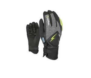 Rękawice Level Thunder Gore-tex czarno szare