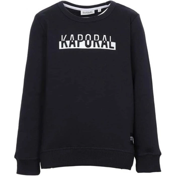 Bluza młodzieżowa Kaporal Jaineb czarna z polarem klasyczna