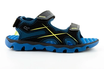 Sandały chłopięce Regatta Kota Drift czarne sportowe lekkie