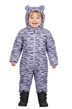 Kombinezon dziecięcy Regatta Pansy Zebra przeciwdeszczowy ocieplany