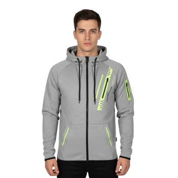 Bluza męska Canadian Peak Gunter z kapturem szara