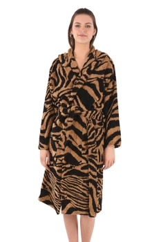 Szlafrok unisex Roberto Cavalli Zebra Cappuccio