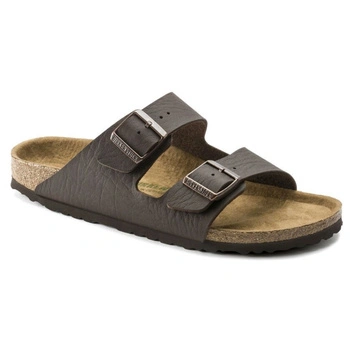Klapki damskie Birkenstock Arizona BS regular vegan brązowe r. 39