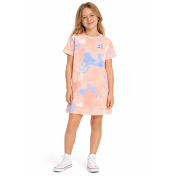 Sukienka dziecięca Roxy Bettern Than Words tie dye bawełniana r. 158