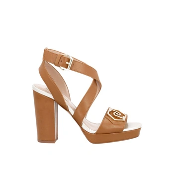 Buty damskie Liu Jo Calf Leather sandały na słupku wysokie