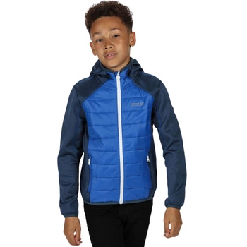 Kurtka dziecięca Regatta Kielder IV softshell hybrydowa przejściowa niebieska