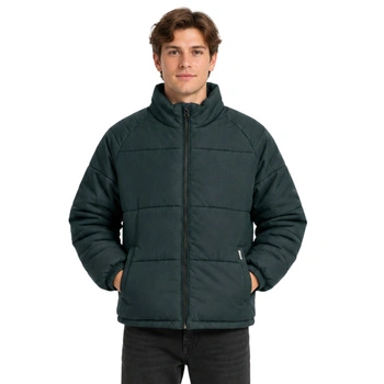 Kurtka męska Element Oddysey Puffa puchowa zielona r. M