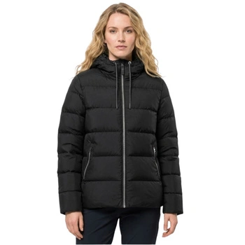 Kurtka Jack Wolfskin Frozen Palace damska puchowa zimowa czarna