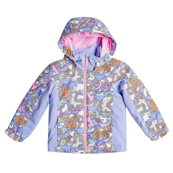 Kurtka dziewczęca Roxy Snowy Tale narciarska 10K fioletowa
