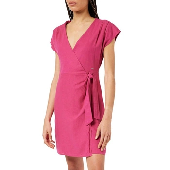 Sukienka damska Pepe Jeans Lotty rozkloszowana lniana