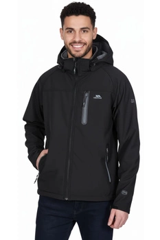 Kurtka męska Trespass Accelator II softshell trekkingowa czarna r. XL