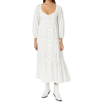 Sukienka damska Billabong Starry Skies kremowa z efektem stopniowania