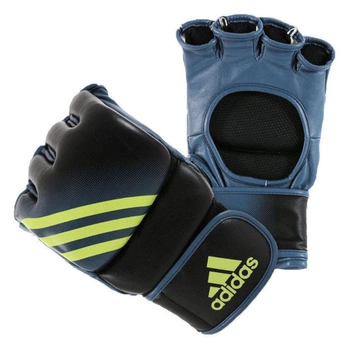 Rękawice treningowe Adidas Pro do walk MMA skóra naturalna granatowe