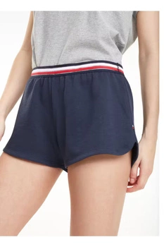 Spodenki damskie Tommy Jeans Timeless sportowe granatowe