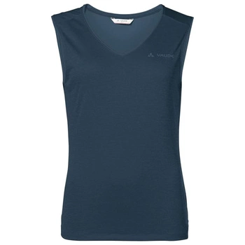 Koszulka damska Vaude Essential Top sportowa bez rękawów granatowa