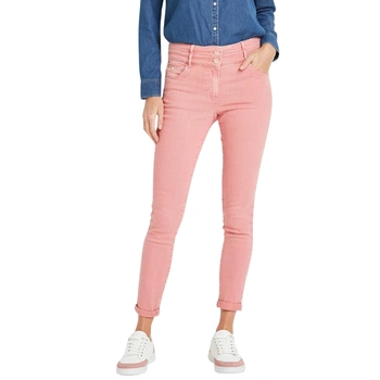 Spodnie damskie Grain de Malice jeansowe rurki skinny różowe r. M