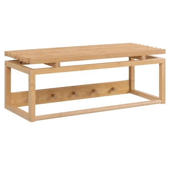 Wieszak na ubrania Actona Bali z drewna bambusowego