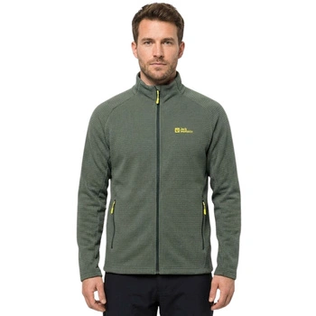 Bluza Jack Wolfskin Jamari męska zielona sportowa na co dzień
