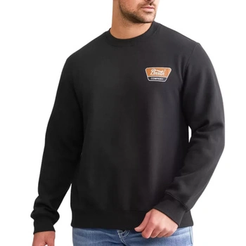 Bluza męska Brixton Linwood Crew dresowa czarna r. M