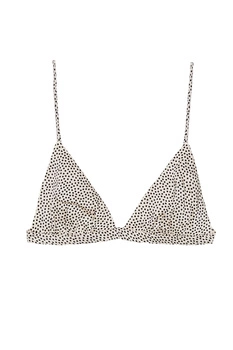 Top damski Zara Dotted Cop Top w kropeczki r. XS