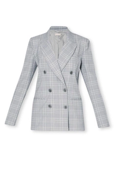 Marynarka damska Liu Jo Giacca Lunga klasyczna szara