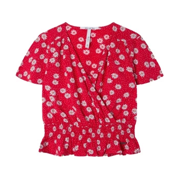 Bluzka dziewczęca Pepe Jeans Lacy przewiewna na lato r. 164