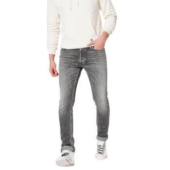 Spodnie męskie jeansowe Diesel Tepphar slim fit szare r. W28