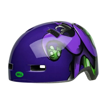 Kask rowerowy Bell Lil Ripper dziecięcy orzeszek BMX fioletowy