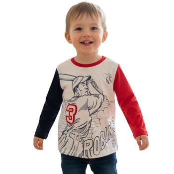 Koszulka dziecięca Chicco print baseball r. 98