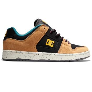 Buty męskie Dc Shoes Manteca 4 skórzane miejskie brązowe