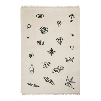 Dywan Nordic Knots Nomad wełniany prostokątny 200x300 cm