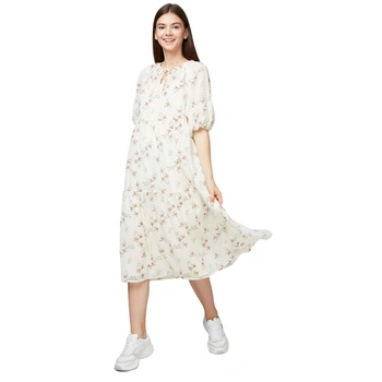 Sukienka damska Levi's Azalea na lato midi w kwiaty