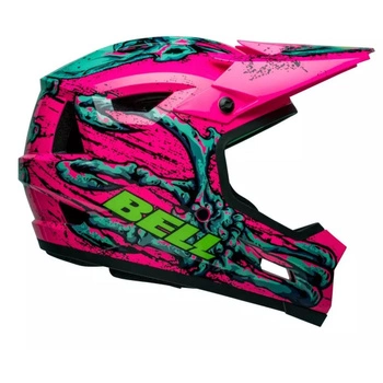 Kask rowerowy Bell Sanction 2 DLX full face enduro MTB DH różowy