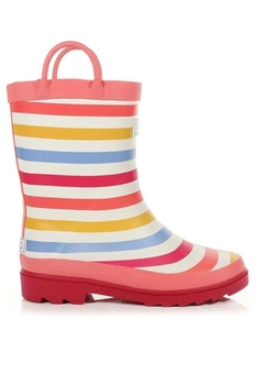 Kalosze dziecięce Regatta Minnow gumowce w paski