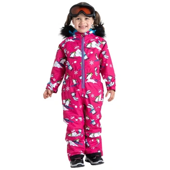 Kombinezon Dare2B Snowplay dziecięcy zimowy narciarski różowy r. 86