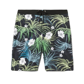 Spodenki kąpielowe Hurley Phantom Weekender 20 boardshorty czarne w kwiaty