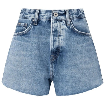 Spodenki damskie Pepe Jeans Suzie z wysokim stanem