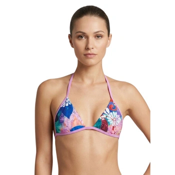 Góra od bikini Dakine Kiki Fixed Triingle strój kąpielowy damski wzorzysty r. L